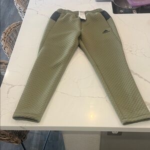 Adidas Olive Textured Joggers
